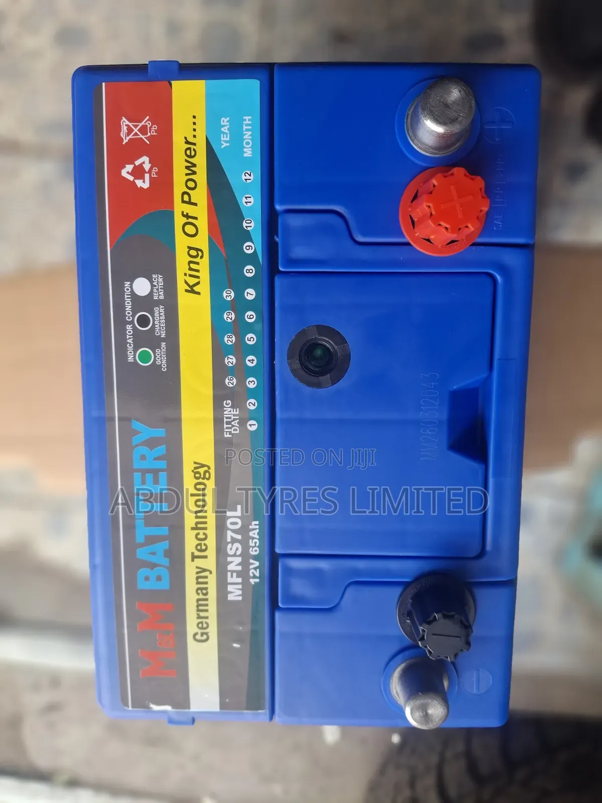 Mfns70l M&m Battery German Technology
