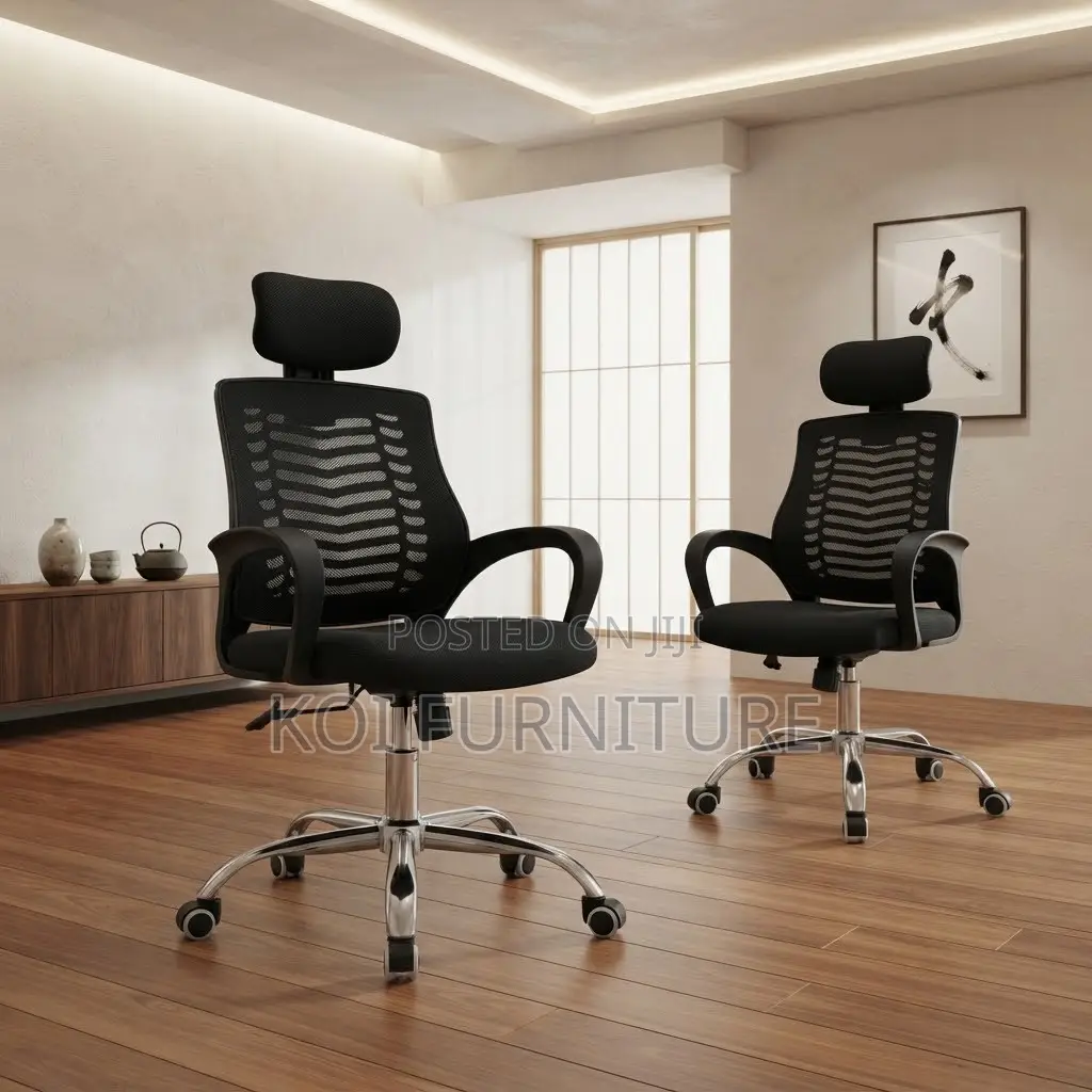 Office Chairs; High Recliner Fabricated Home Office Headrest Chair