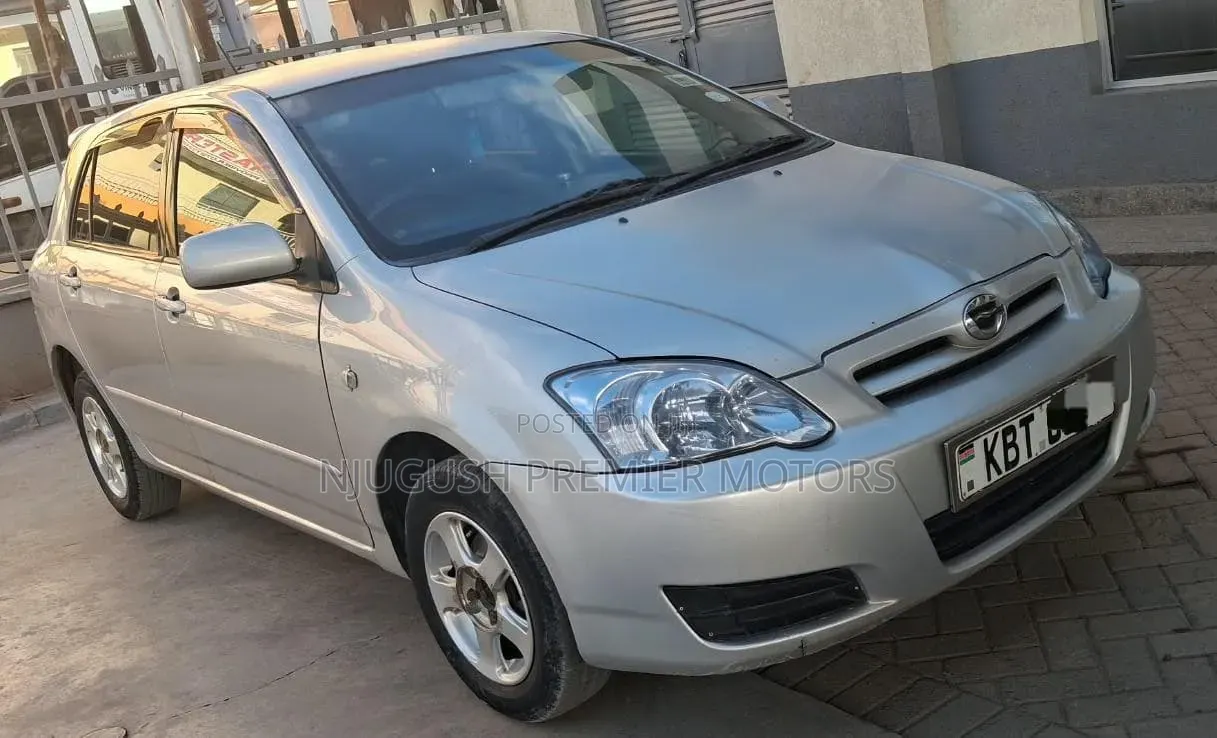 Toyota Corolla RunX 2005 Silver