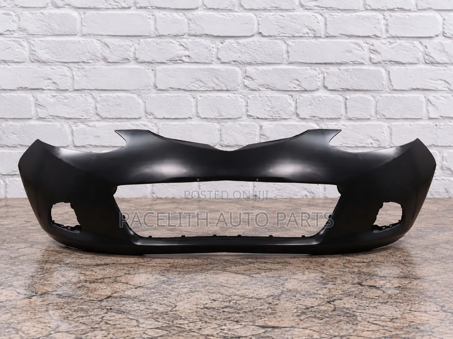 Front Bumper Mazda Demio De 2008/2009 Mat-Black