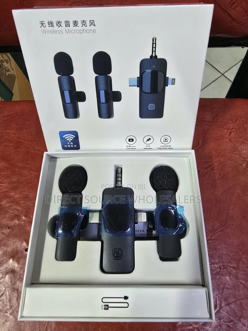 Portable Plug and Play Vlogging Video Making Microphone