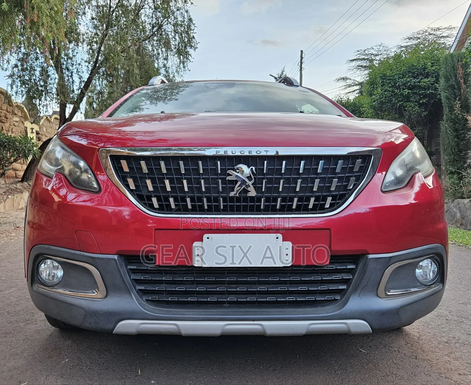 Peugeot 2008 1.2 PureTech (130 Hp) 2017 Red