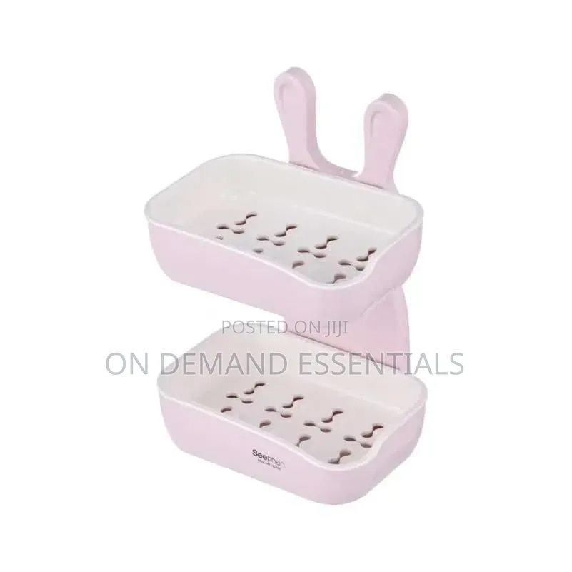 Durable Quality 
Rabbit Ear Soap Dish