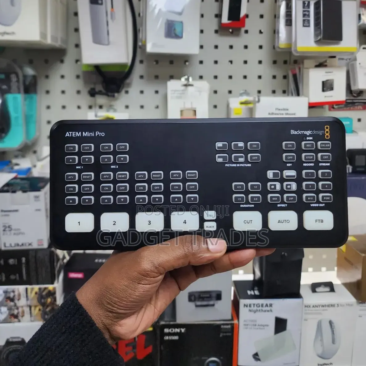 Blackmagic Design ATEM Mini Pro HDMI Live Stream Switcher