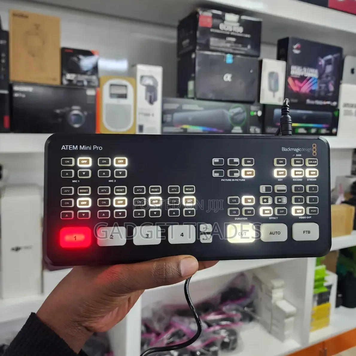 Blackmagic Design ATEM Mini Pro HDMI Live Stream Switcher