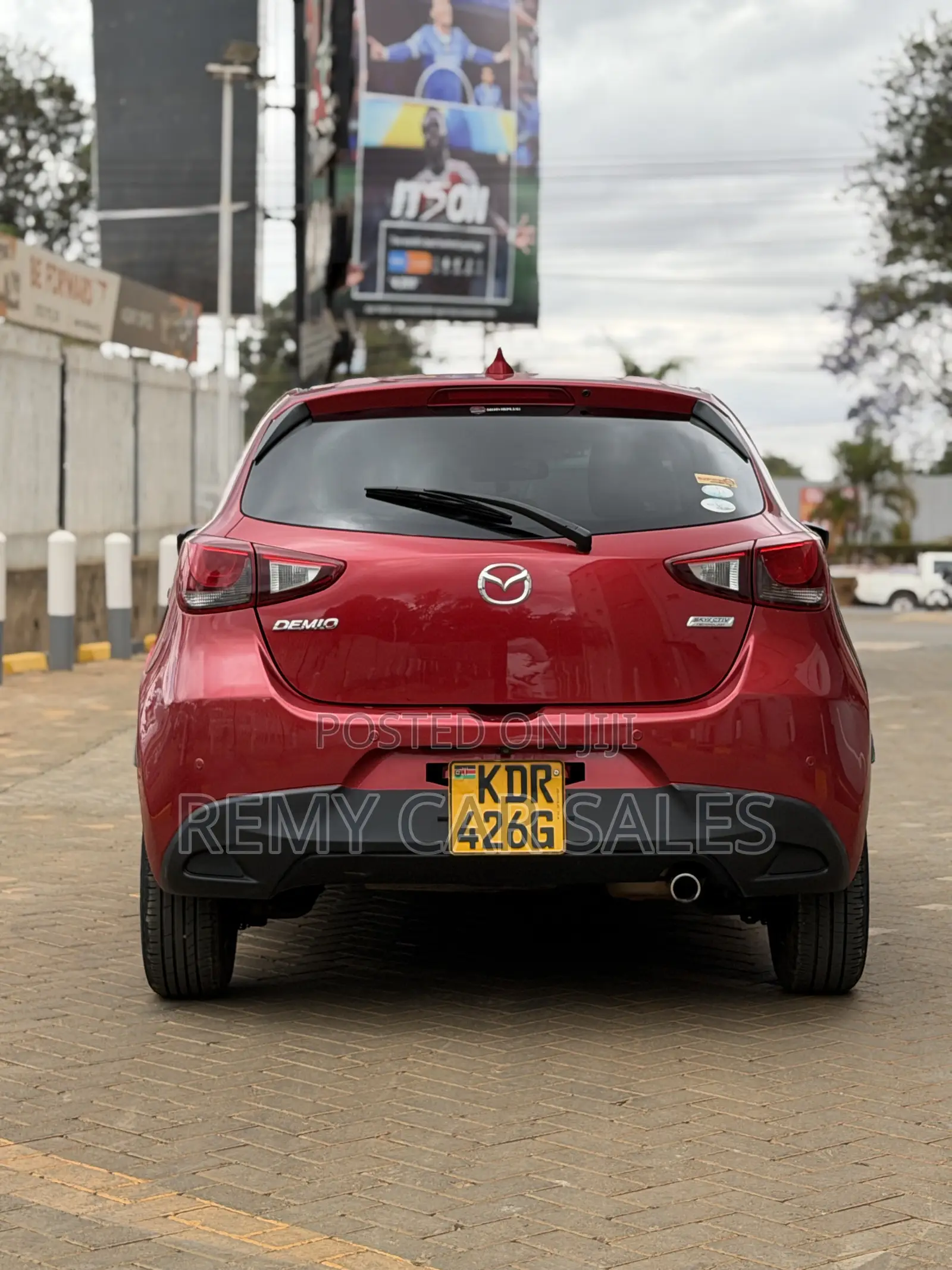 Mazda Demio 2017 Burgundy
