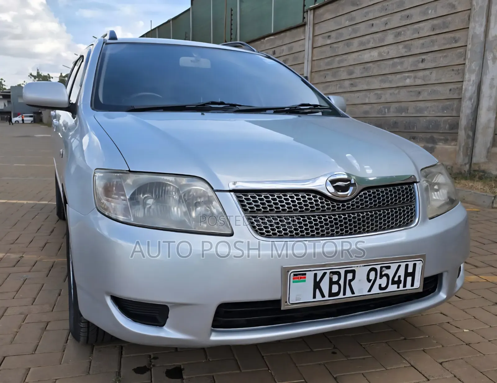 Toyota Corolla Fielder 2005 Silver