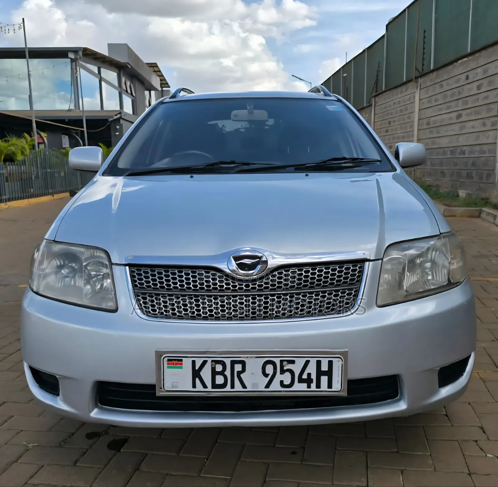 Toyota Corolla Fielder 2005 Silver