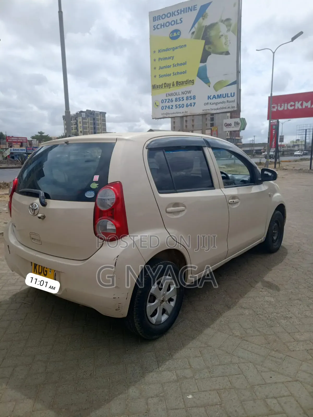 Toyota Passo 2014 Beige
