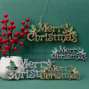 *Merry Christmas Letter Hanging Sign Christmas Tree Hanging Pendant