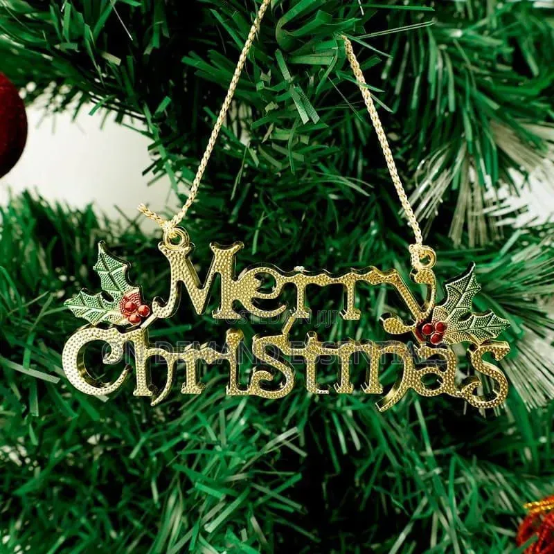 *Merry Christmas Letter Hanging Sign Christmas Tree Hanging Pendant