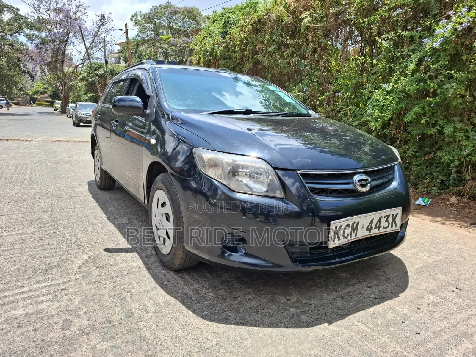 Toyota Corolla Fielder 2012 Black