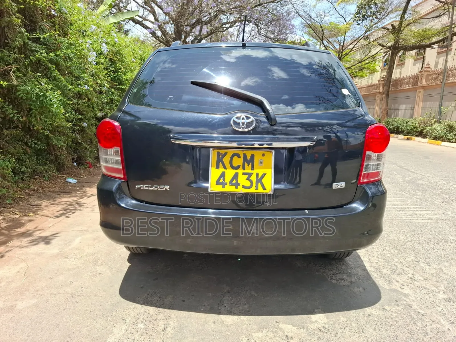 Toyota Corolla Fielder 2012 Black