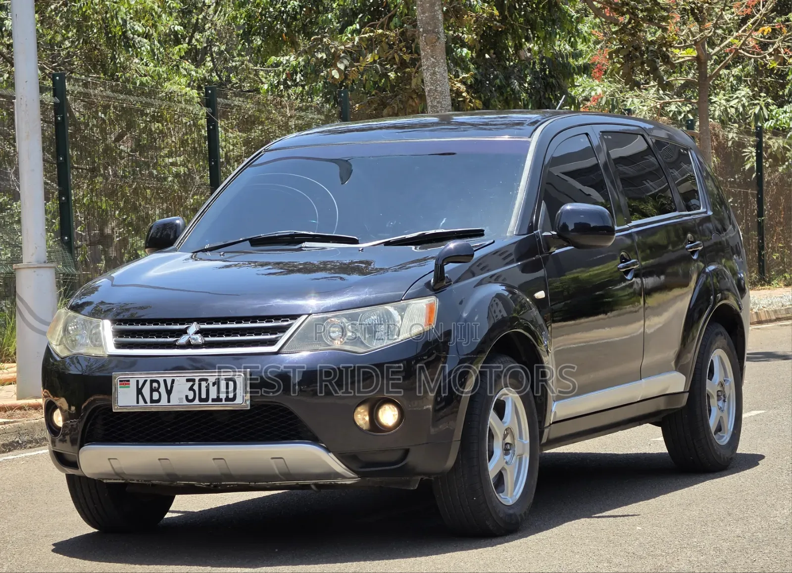 Mitsubishi Outlander 2.4i GLS Automatic 4x4 2007 Black