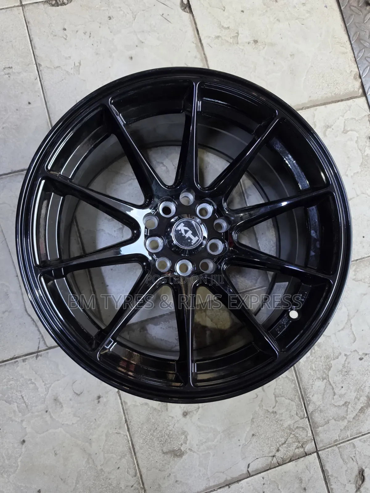 RIMS SIZE (16) TOYOTA PRIMIO (5 Holes) Set of 4, (BLACK)