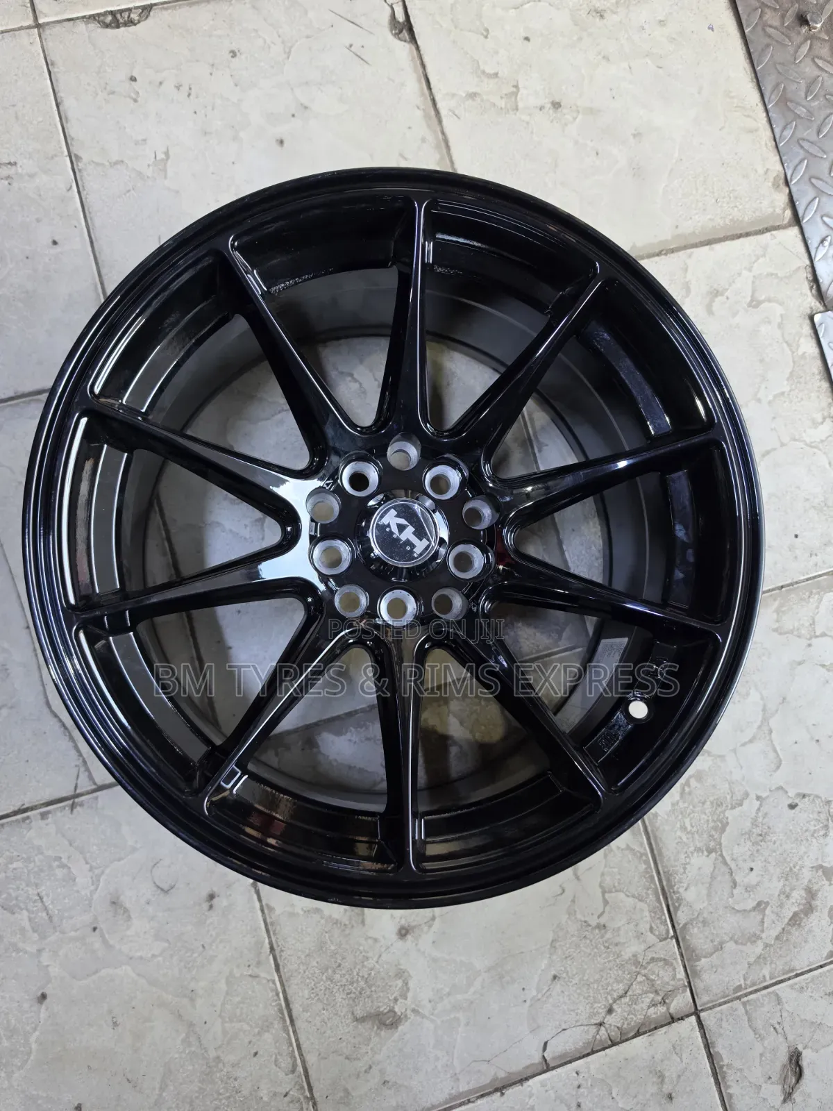 RIMS SIZE (16) TOYOTA PRIMIO (5 Holes) Set of 4, (BLACK)