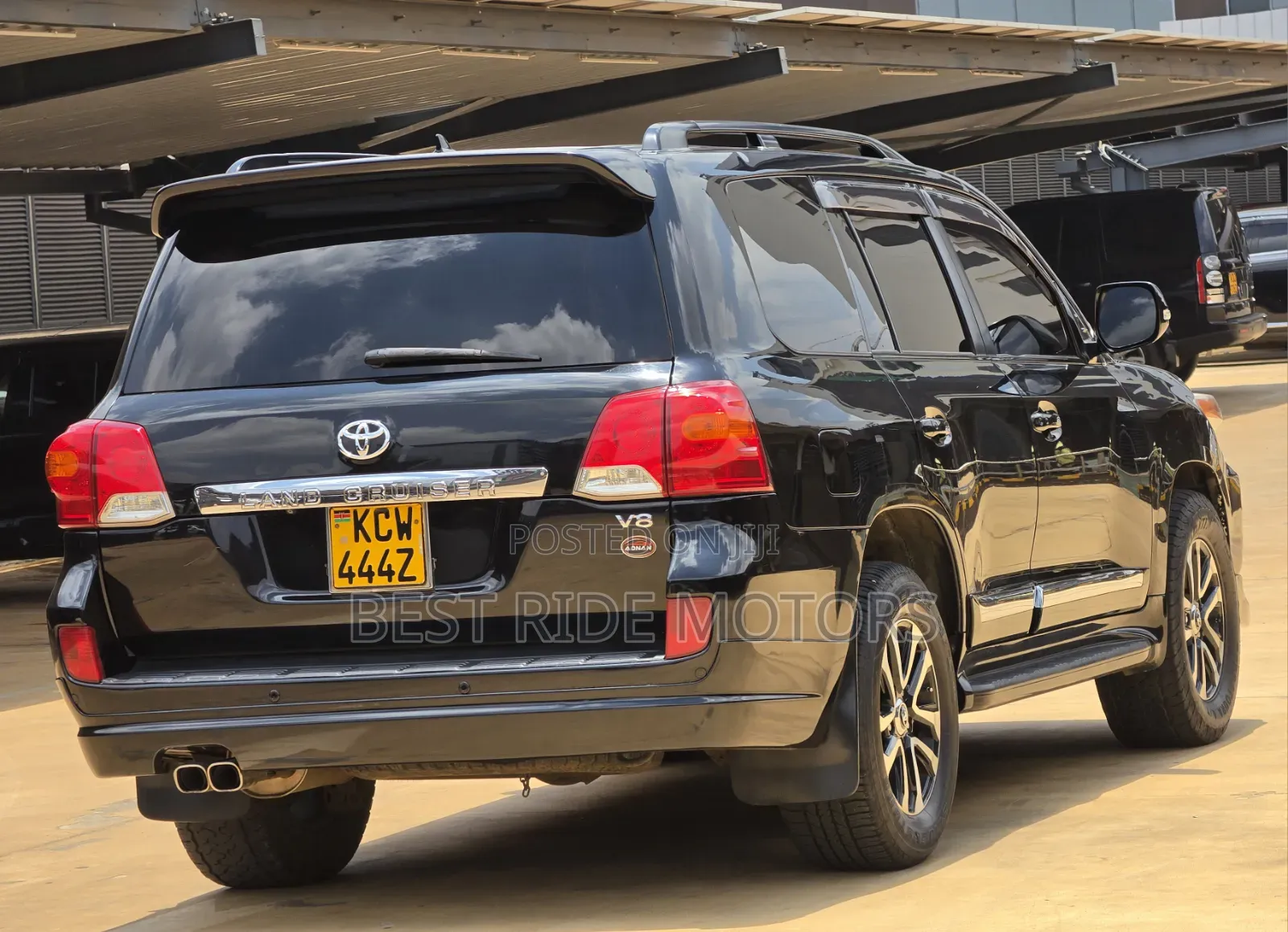 Toyota Land Cruiser 2012 Black