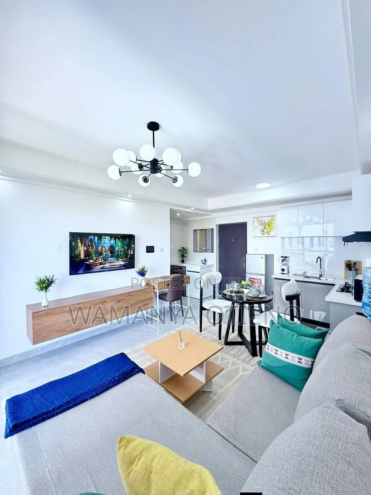 Modern 1-Bedroom Apartment in Westlands – Opposite GTC
