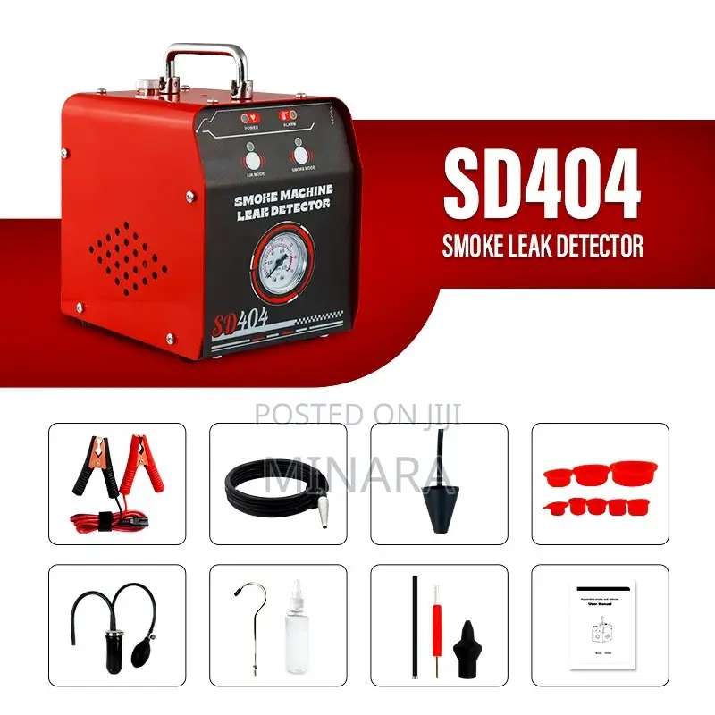 EVAP Smoke Machine Leak Detector, 12V DC Vacuum Smoke Tester