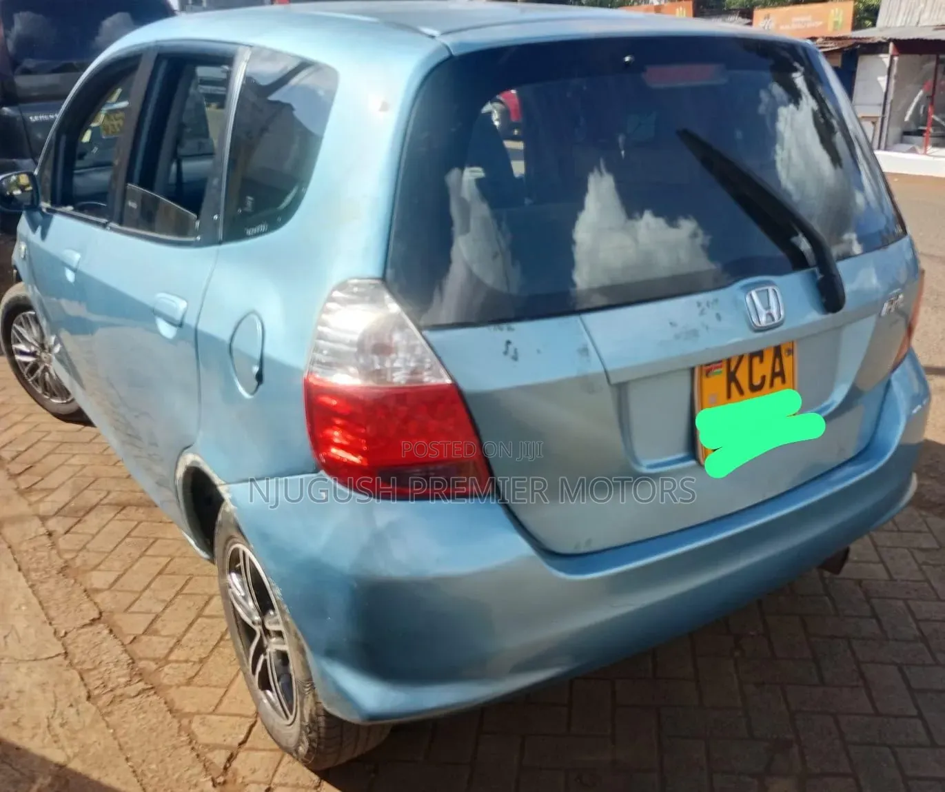 Honda Fit 2007 Blue
