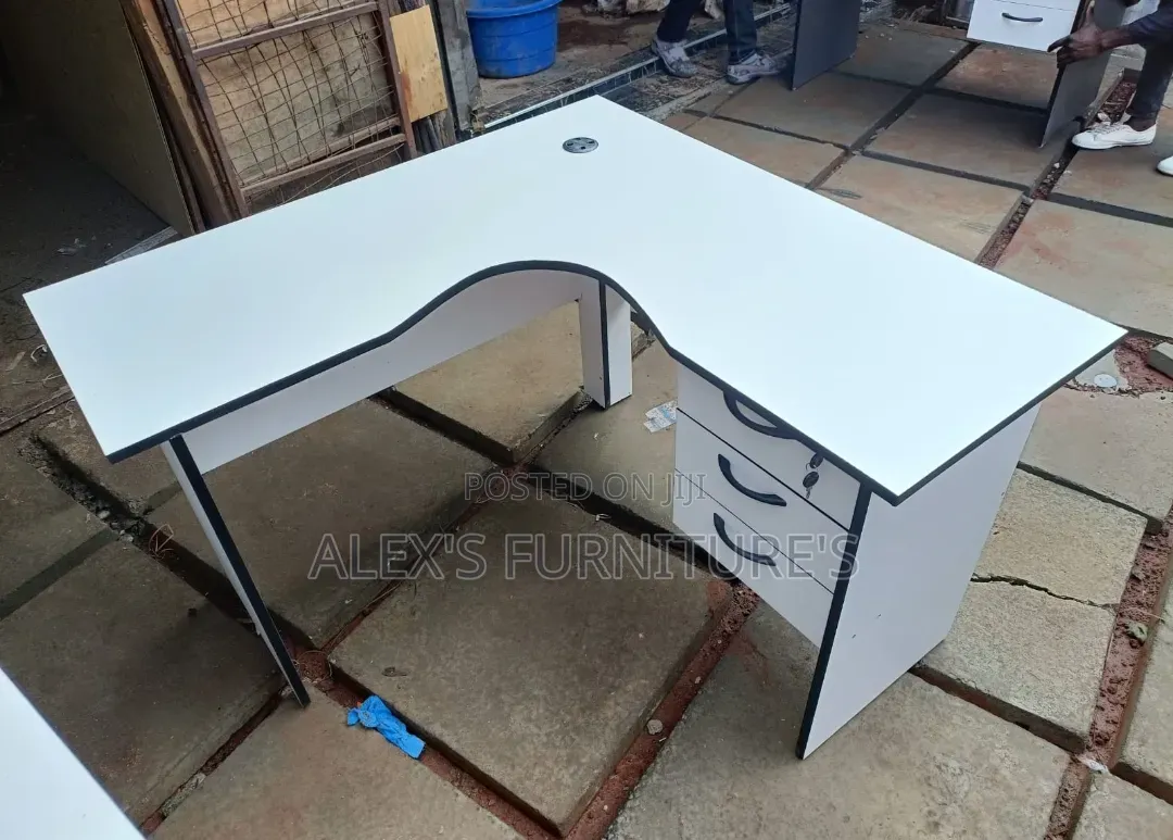 Office Desk| 1.2 Meters L-Shaped Executive Office Desk