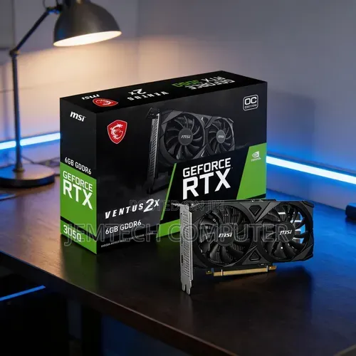 Msi Geforce RTX 3050 Ventus 2x 6gb Gddr6x Graphics Card
