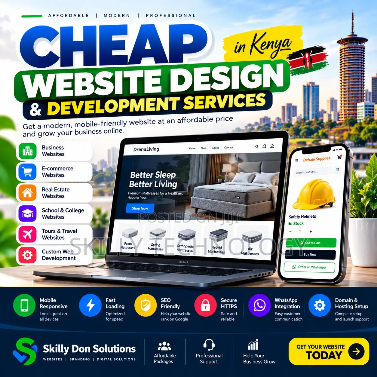 Cheap Website Design & Development Services
