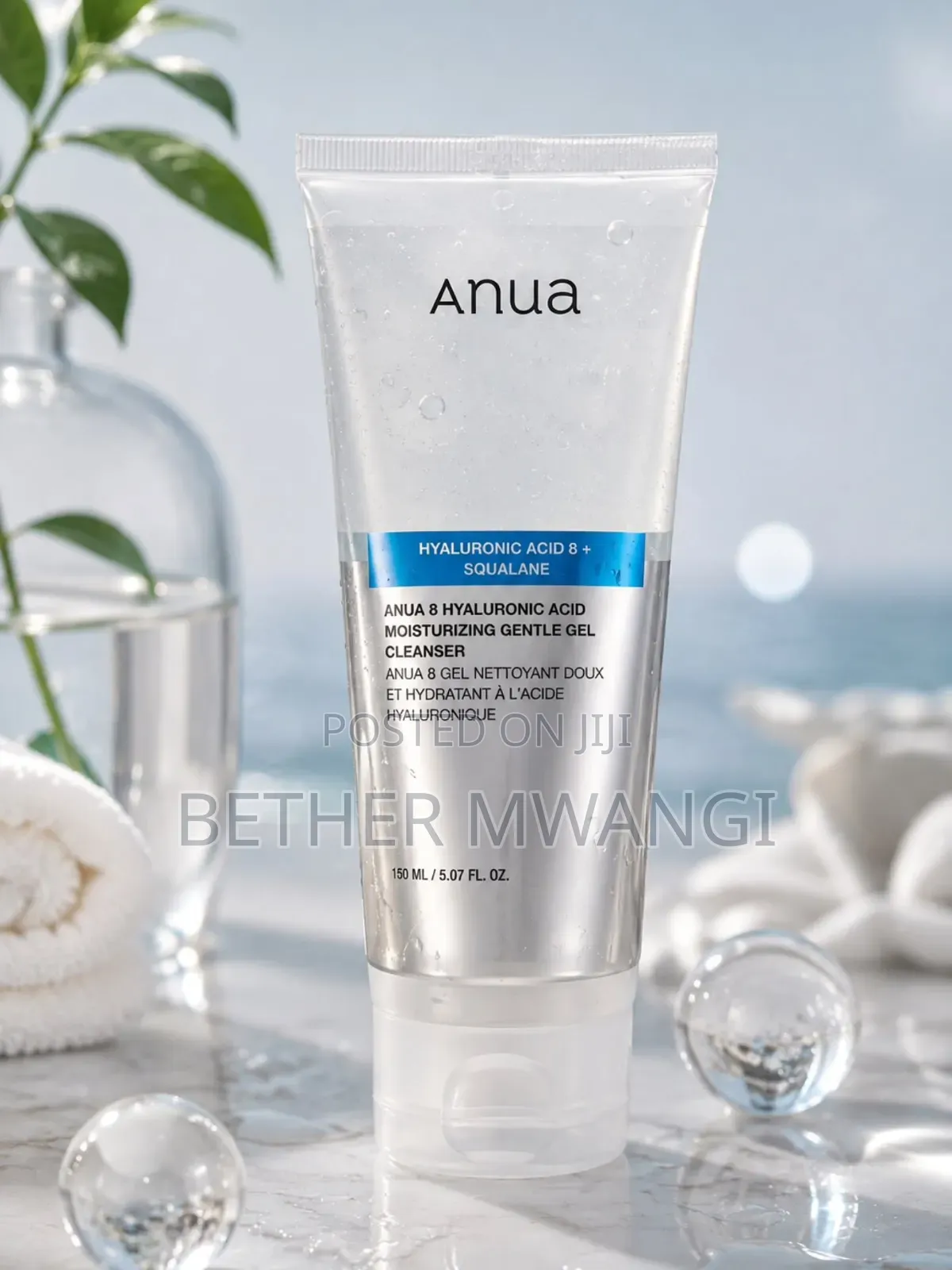 Anua 8 Hyaluronic Acid Moisturizing Gentle Gel Cleanser in Kenya