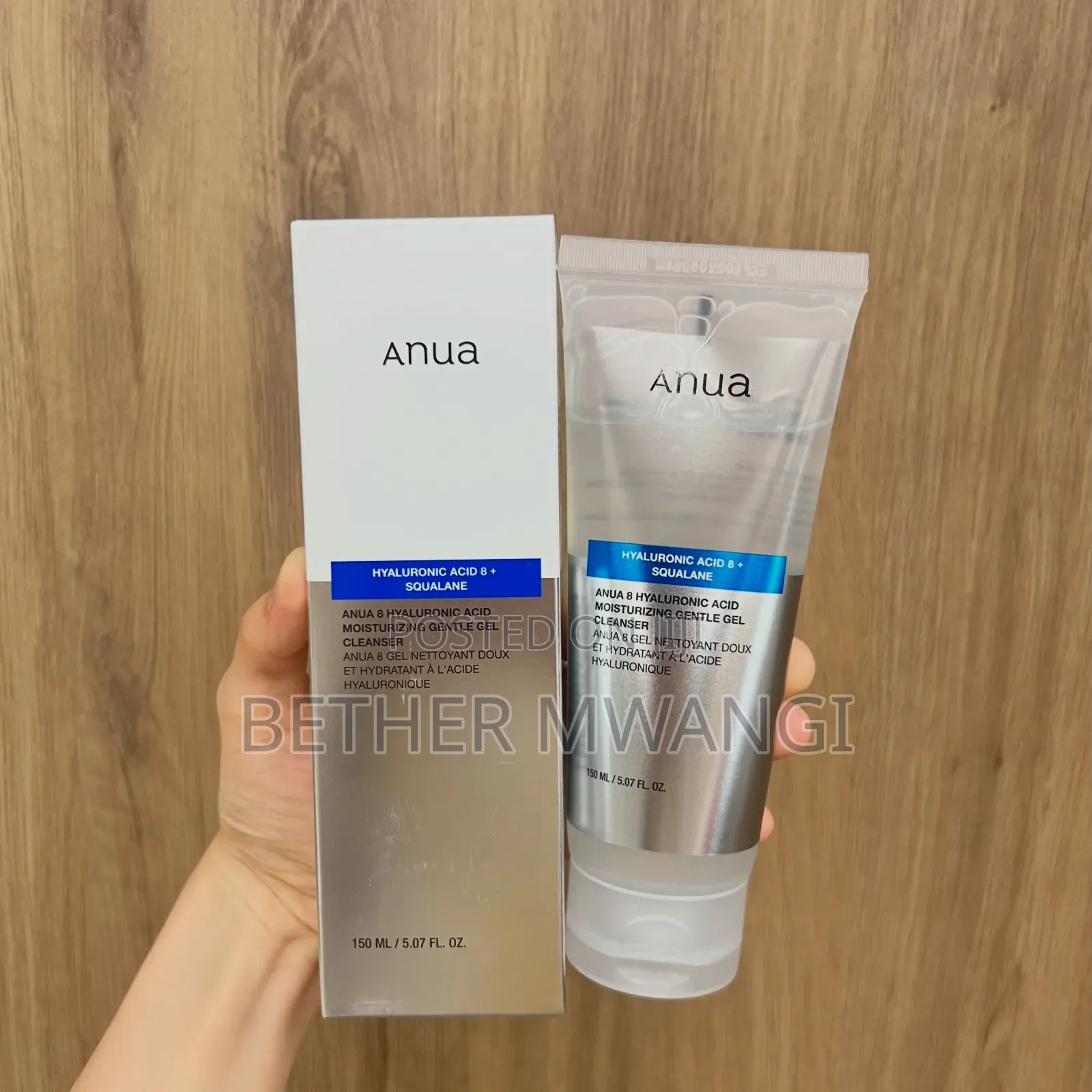 Anua 8 Hyaluronic Acid Moisturizing Gentle Gel Cleanser in Kenya
