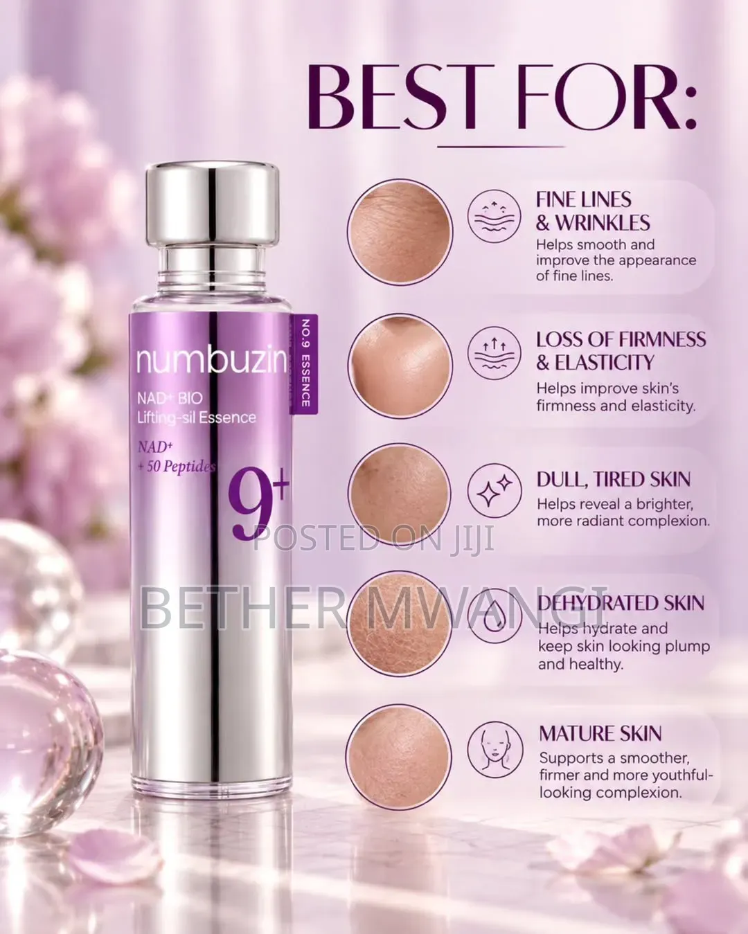 Numbuzin No. 9 NAD+ Bio Lifting-Sil Essence in Kenya