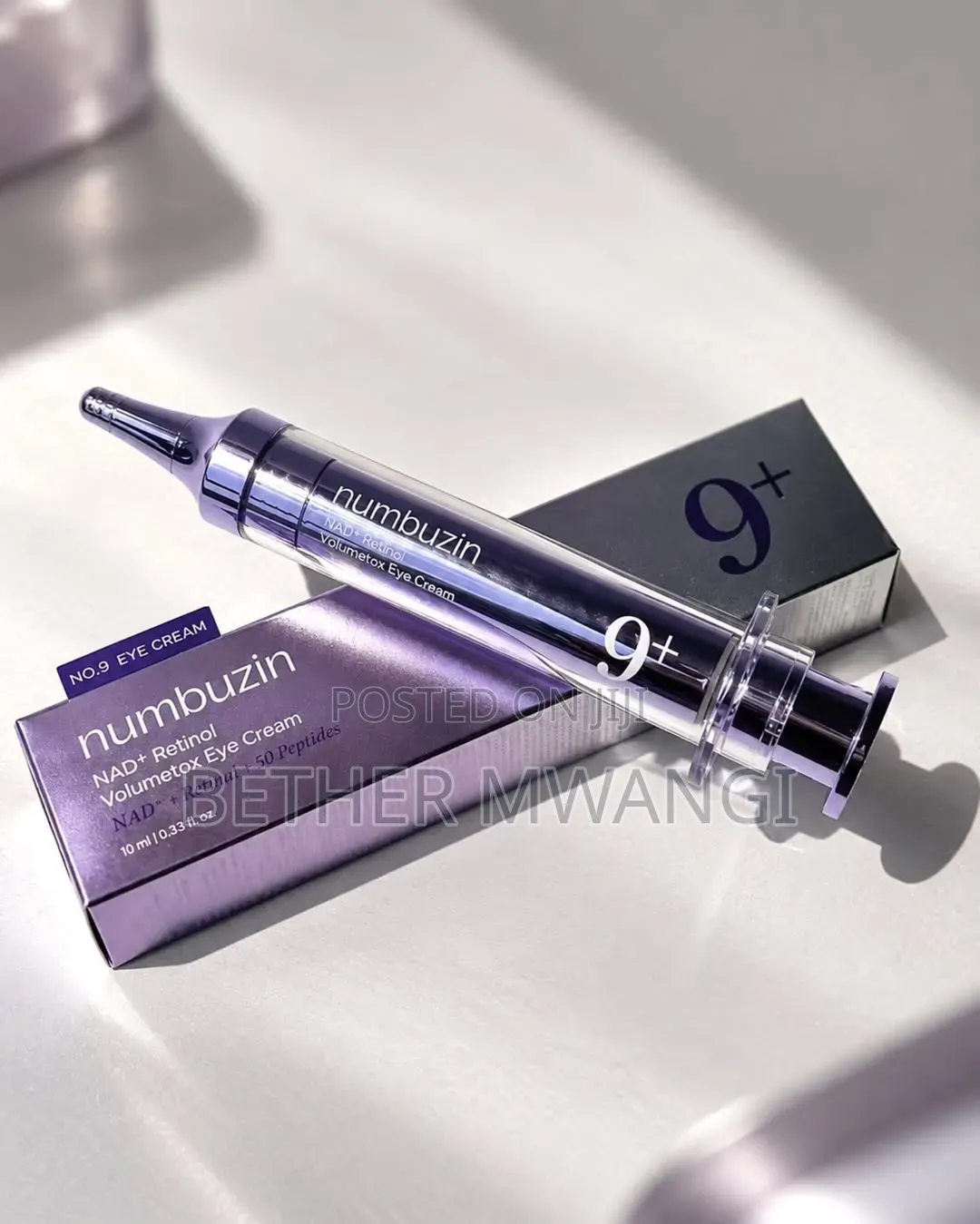 Numbuzin No.9 NAD+ Retinol Volumetox Eye Cream in Kenya