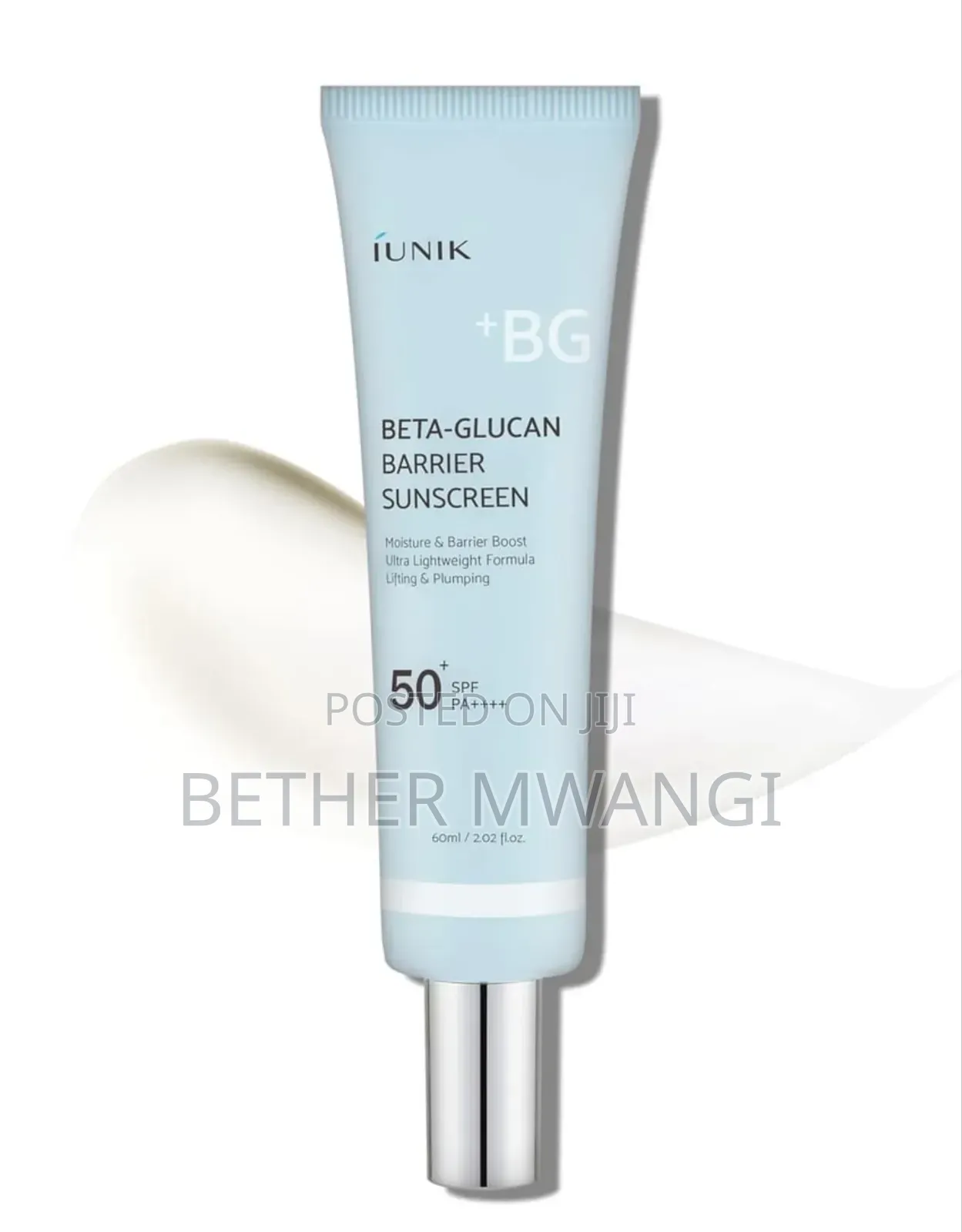 iUNIK Beta-Glucan Barrier Sunscreen SPF 50+ PA+ in Kenya