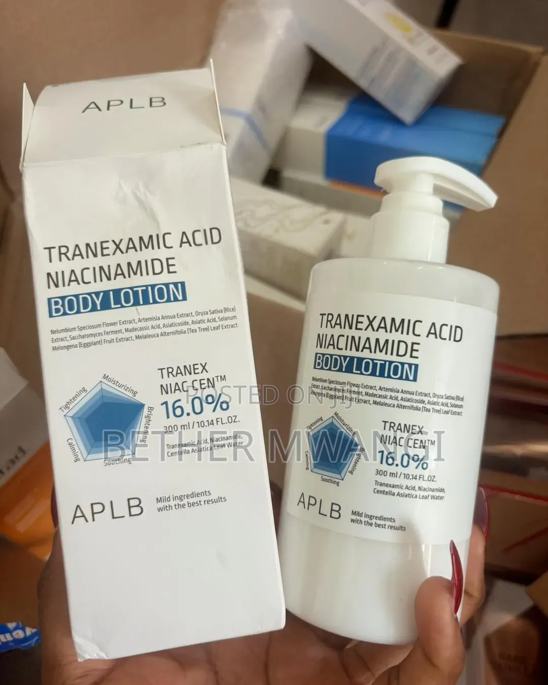 APLB Tranexamic Acid Niacinamide Body Lotion in Kenya