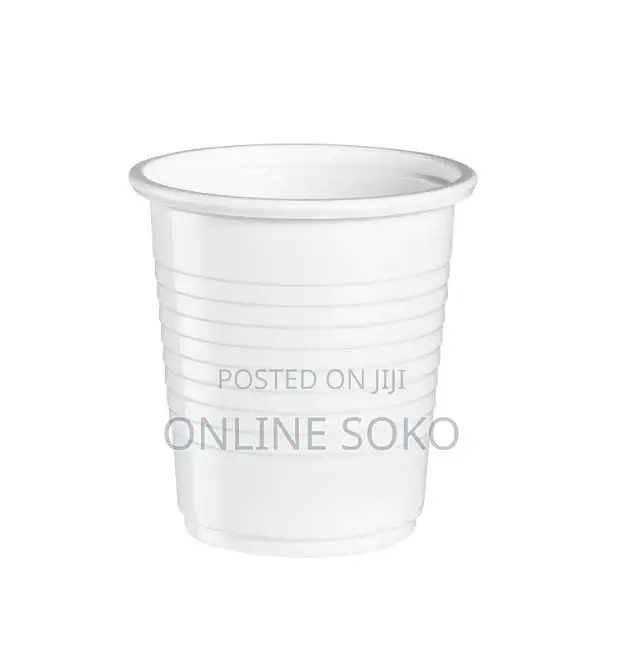 Multipurpose Disposable Plastic Cups – 50-PC - 150ml/5oz Drinking Cups