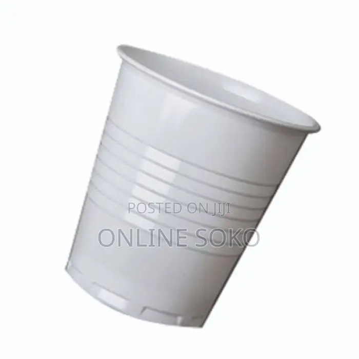 Multipurpose Disposable Plastic Cups – 50-PC - 150ml/5oz Drinking Cups