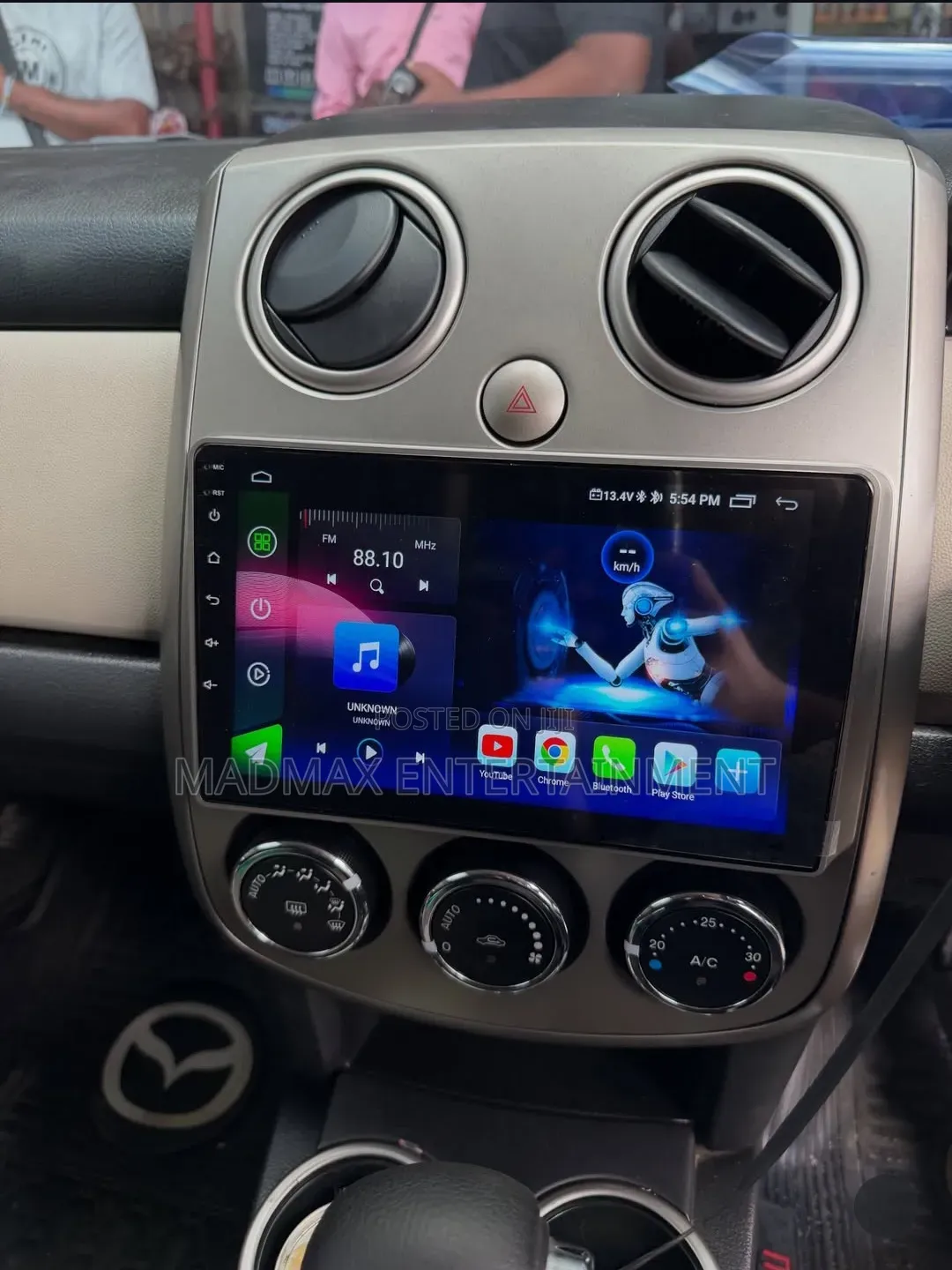 Mazda Verisa Infotainment System Upgrade Smart Radio Receiver