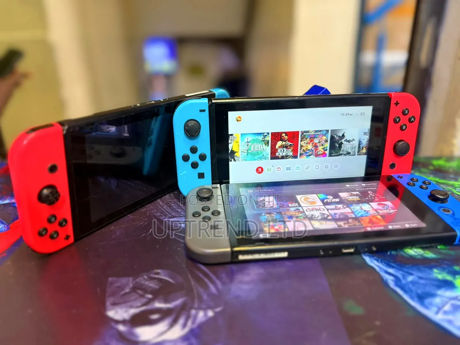 Ex Uk Nintendo Switch Chipped With Fc27 and Other Latest Games