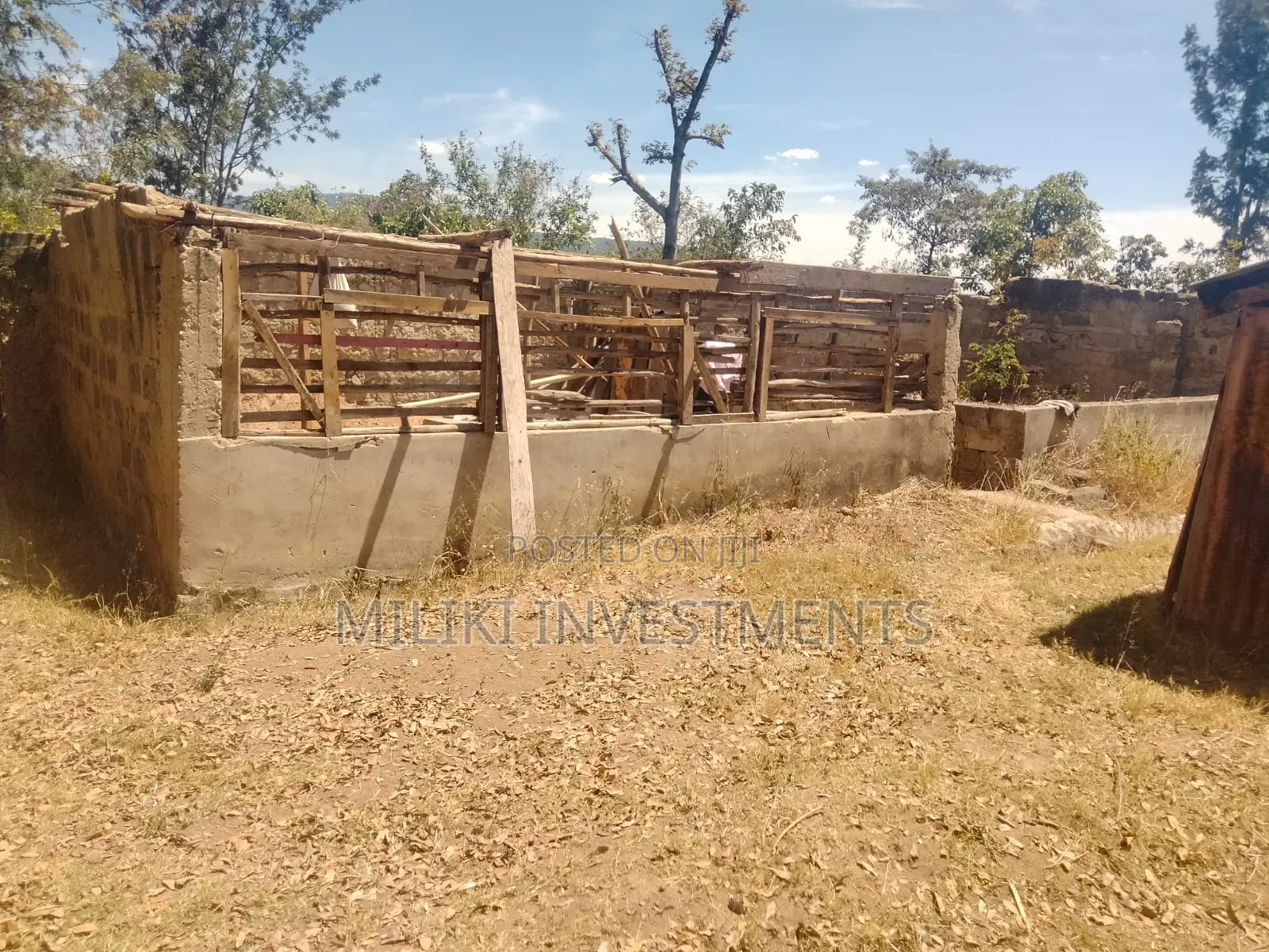 1 Acre With a 3 Roomed House on Sale at Thika -Maguguni