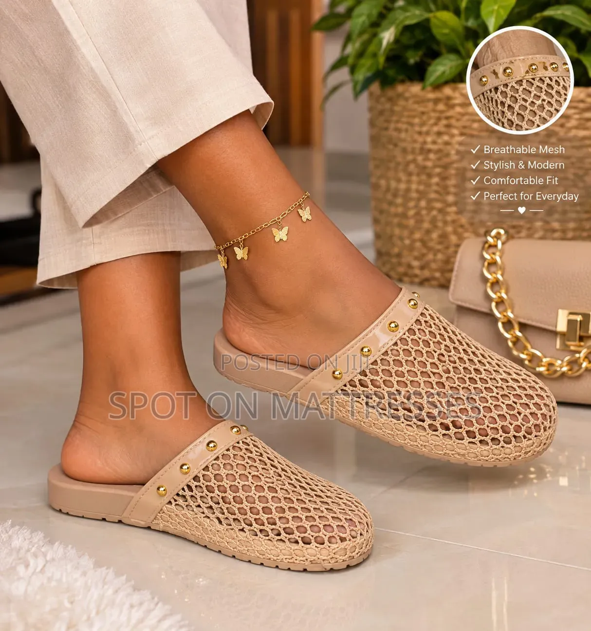 New Arrivals! Ballerina Mules for Ladies. Sizes 37-41. We Deliver!