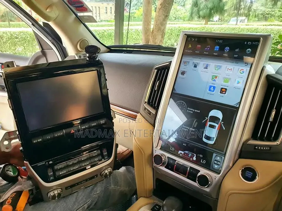 Toyota LandCruiser Zx Tesla Android Radio Infotainment Upgrade