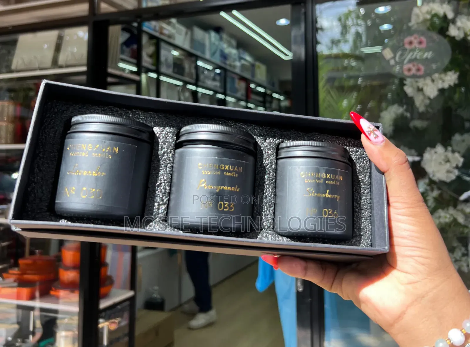 3pcs Scented Candles
