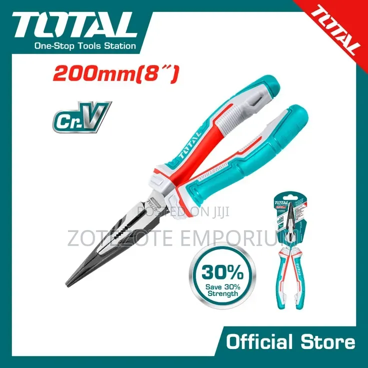 Total Long Nose Pliers 8" - THT120806P