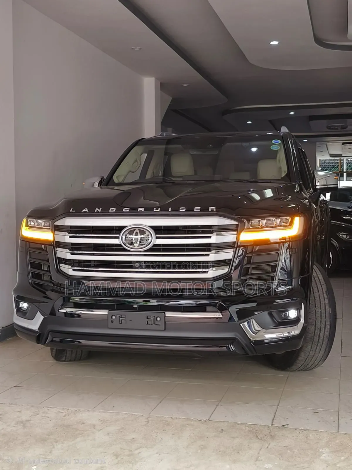 Toyota Land Cruiser LC300 2023 Black