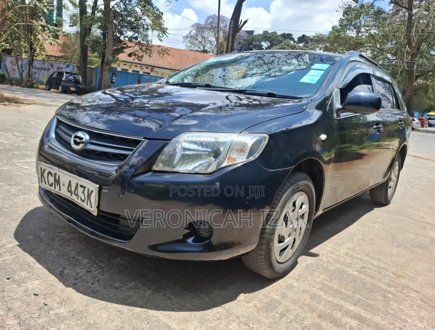 Toyota Corolla Fielder 2011 Black