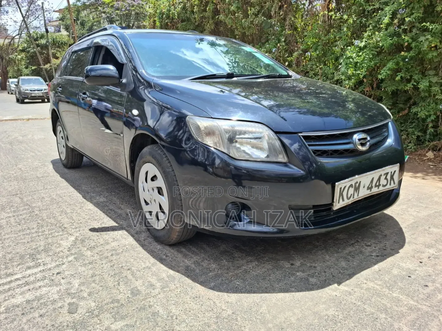 Toyota Corolla Fielder 2011 Black