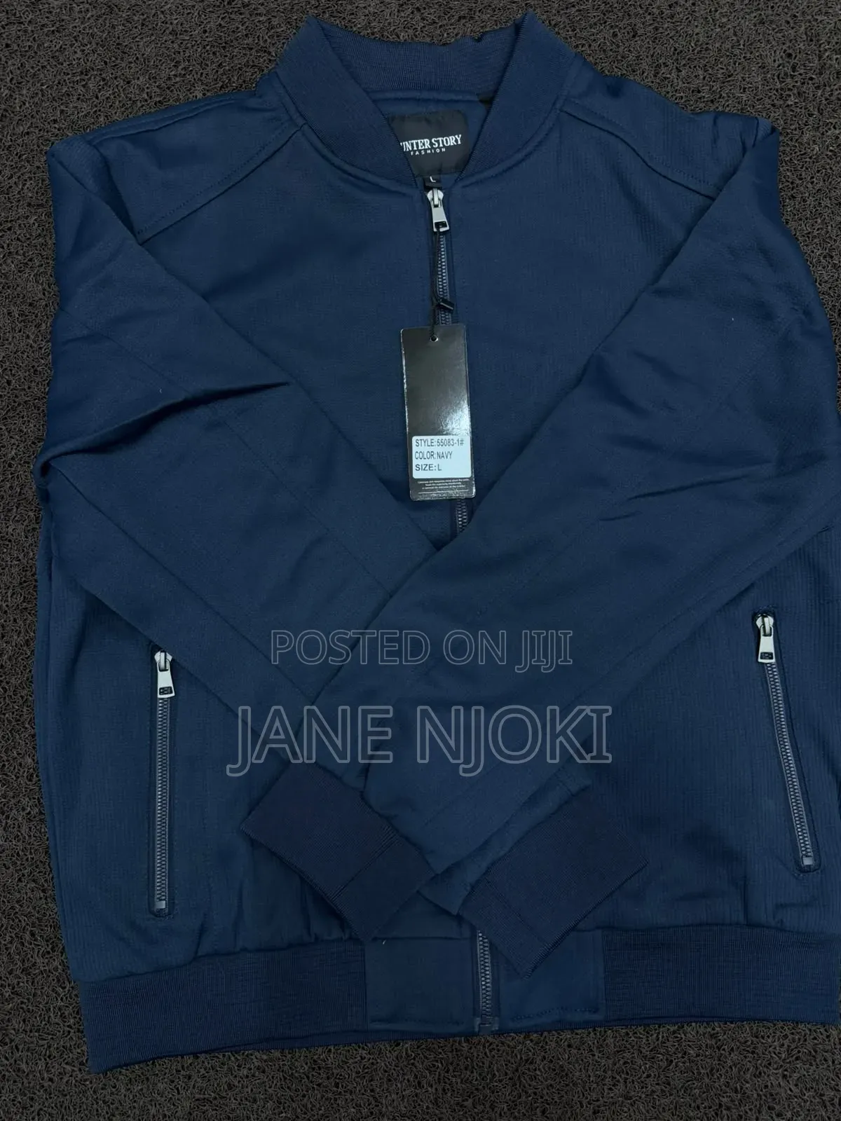 Zip Jacket Plain
