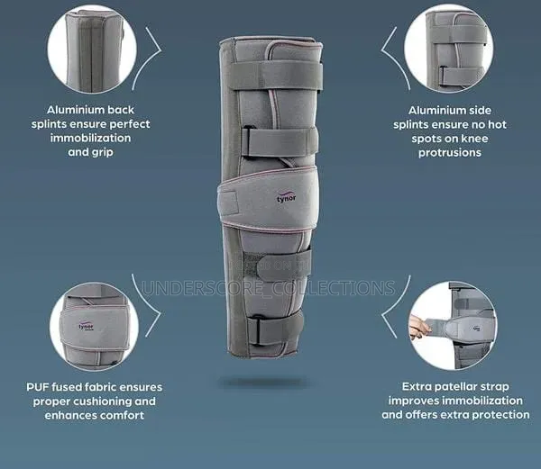 Tynor Knee Immobilizer (14-Inch or 19-Inch Model)