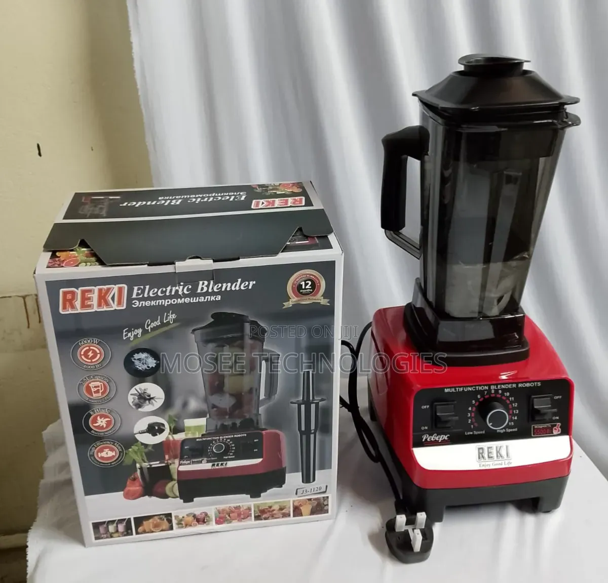 Reki 2-in-1 Commercial Blender –