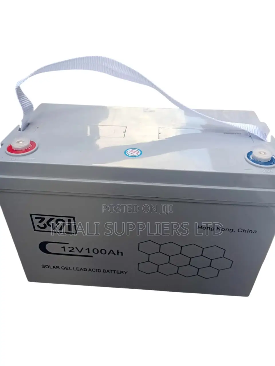 3491 12V 100Ah Deep Cycle Solar Gel Lead Acid Battery