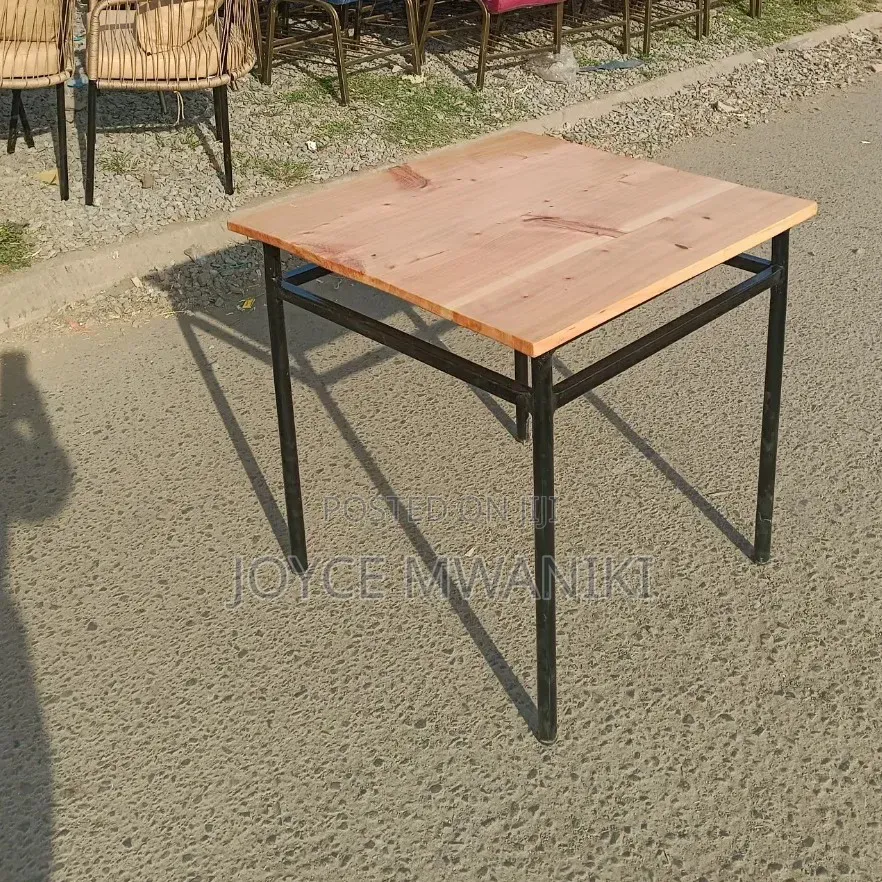 Wooden Outdoor Table or Restaurant Table
